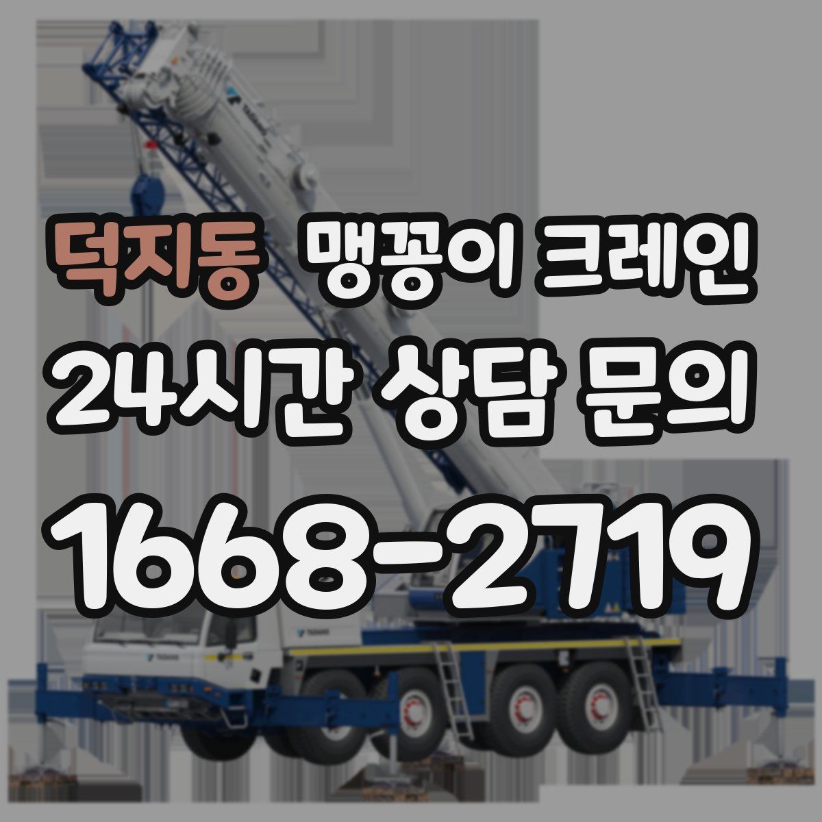 덕지동 맹꽁이 크레인