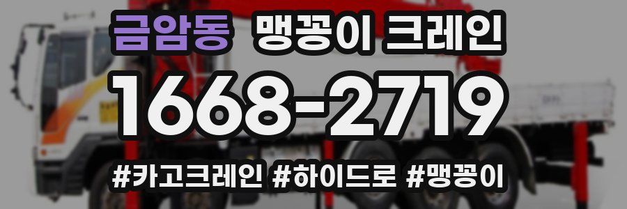 금암동 맹꽁이 크레인