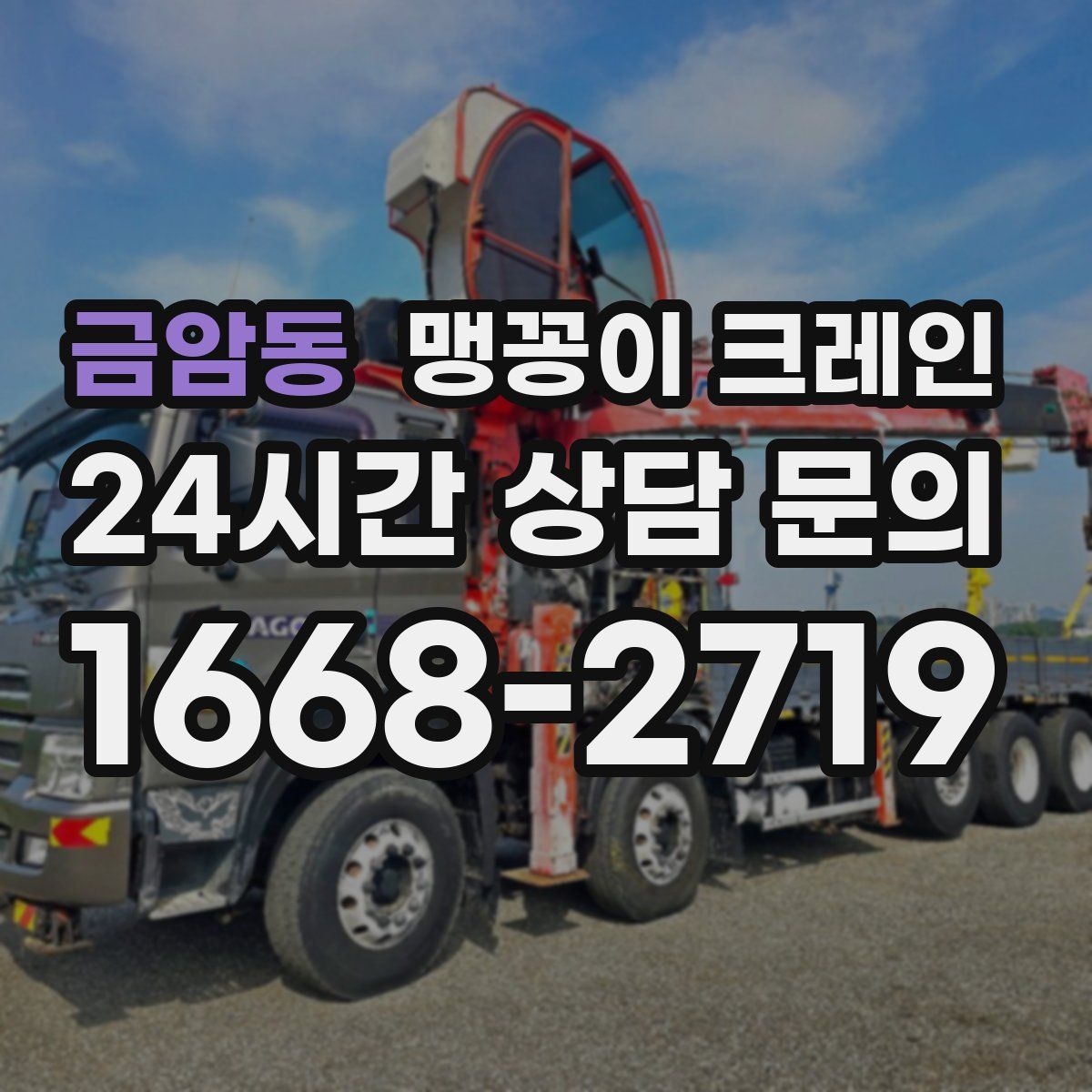 금암동 맹꽁이 크레인