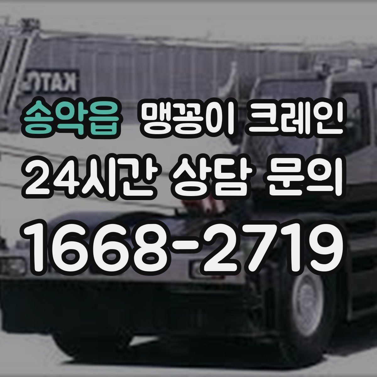 송악읍 맹꽁이 크레인