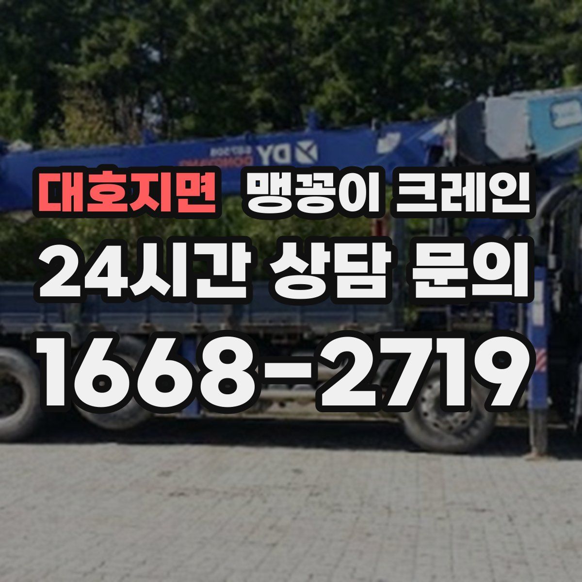 대호지면 맹꽁이 크레인