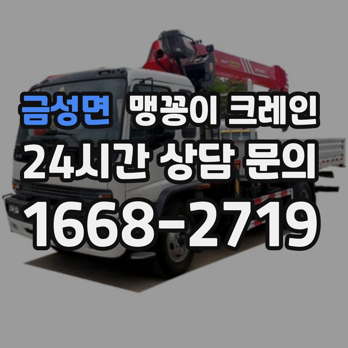 금성면 맹꽁이 크레인