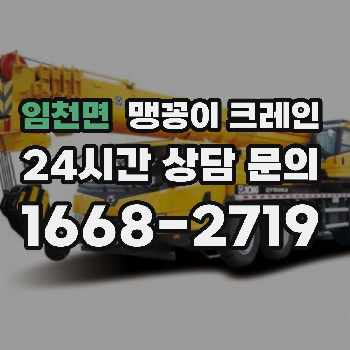 임천면 맹꽁이 크레인
