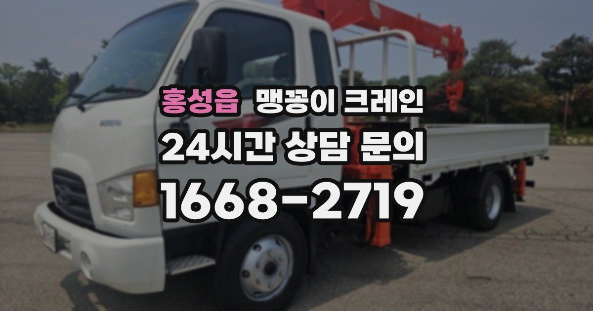 홍성읍 맹꽁이 크레인