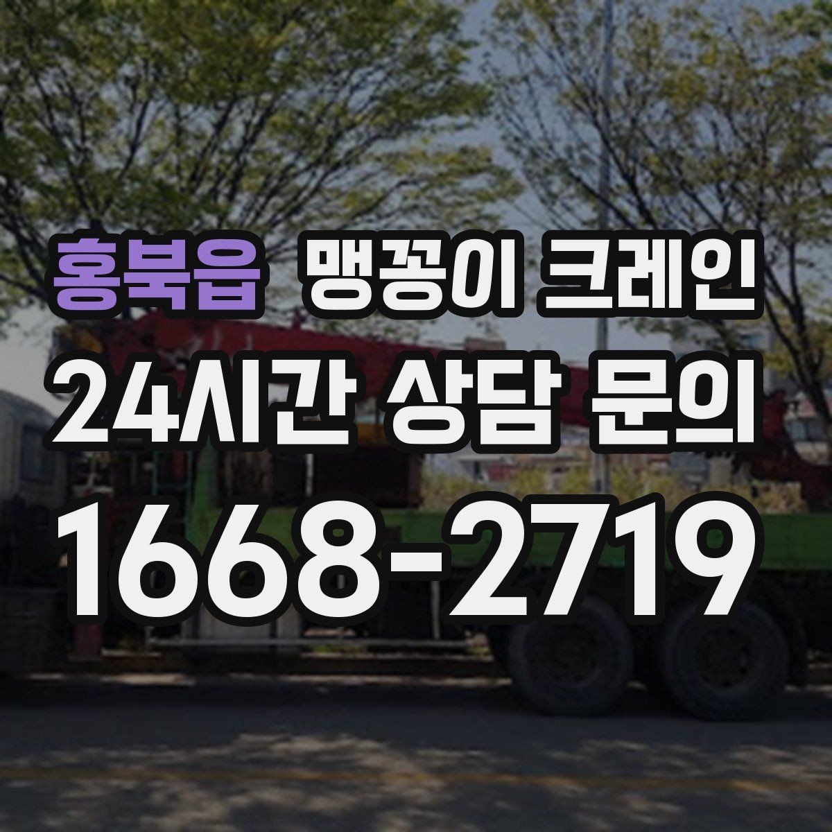 홍북읍 맹꽁이 크레인 공장 내부 반입 작업에 적합한 이유