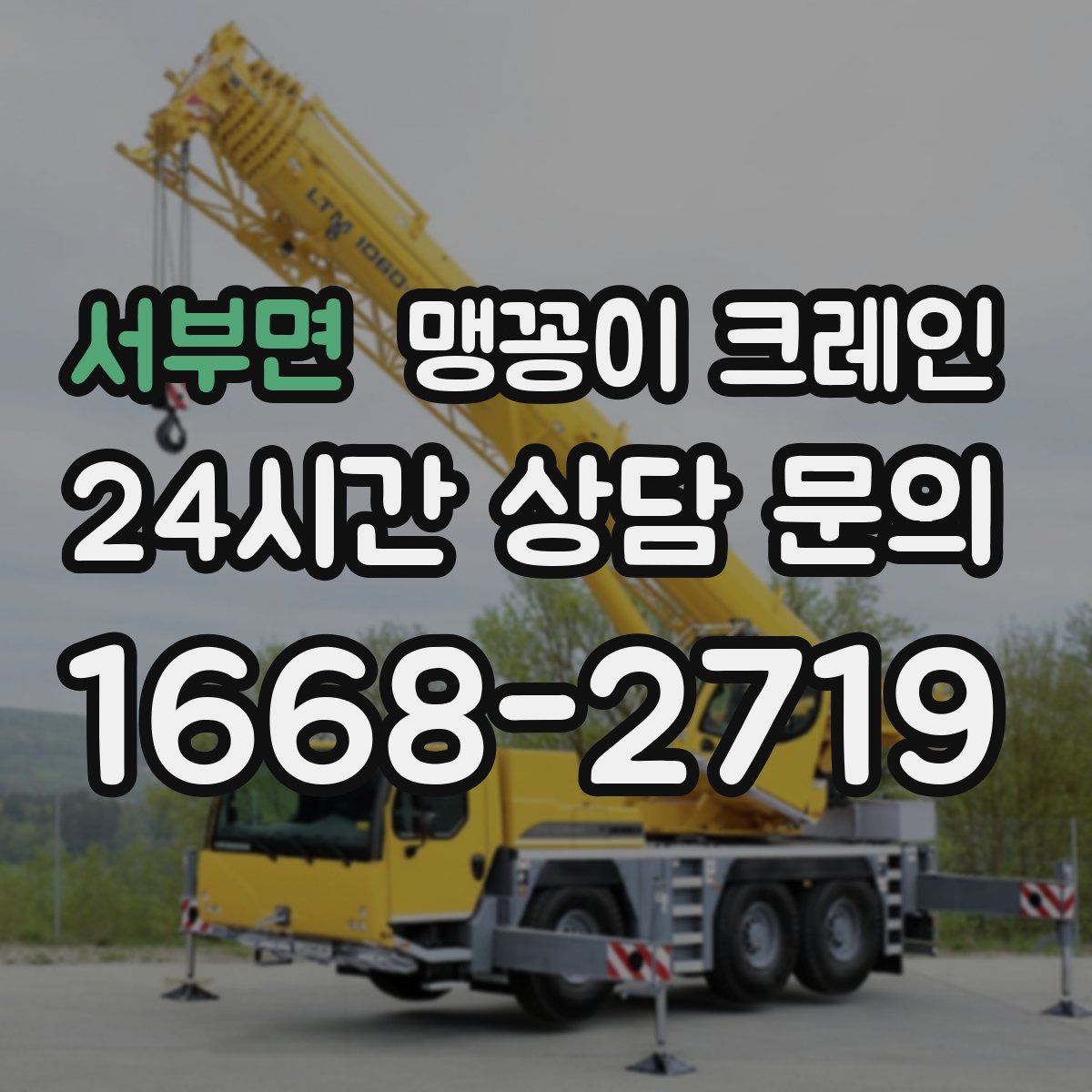 서부면 맹꽁이 크레인