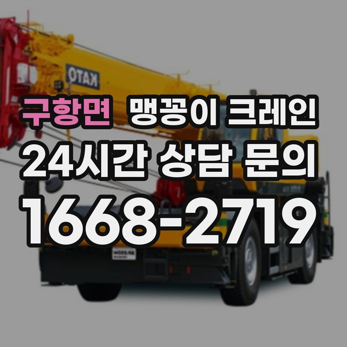 구항면 맹꽁이 크레인
