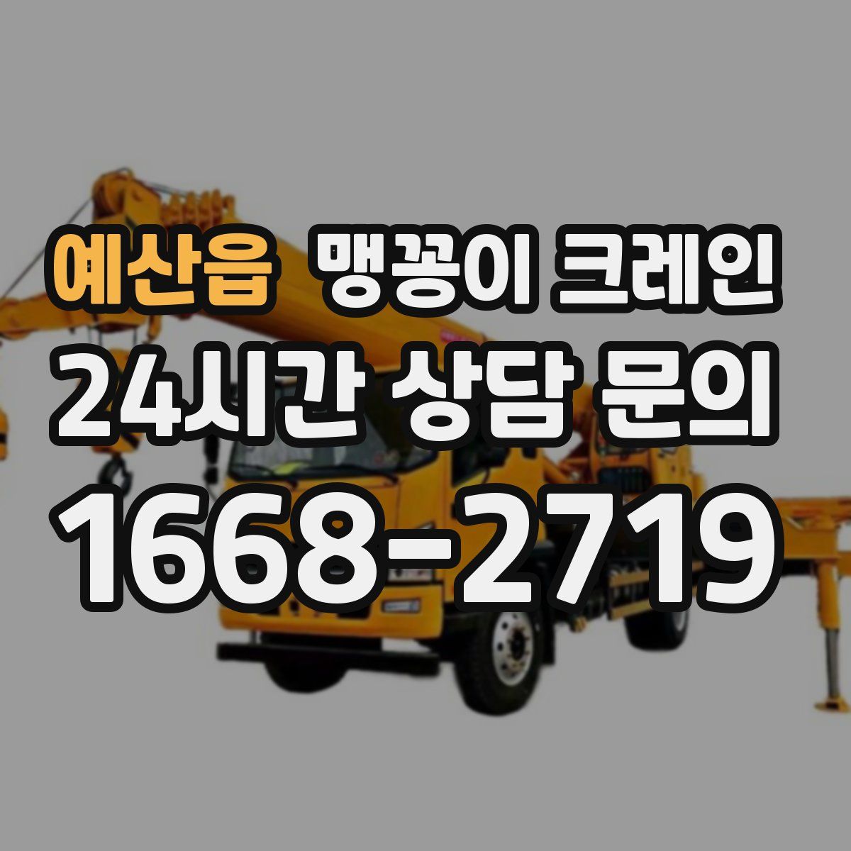 예산읍 맹꽁이 크레인