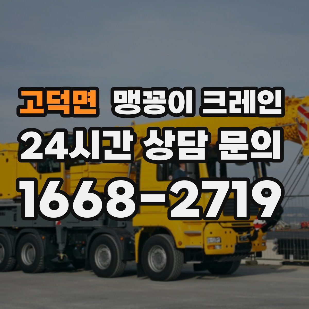 고덕면 맹꽁이 크레인