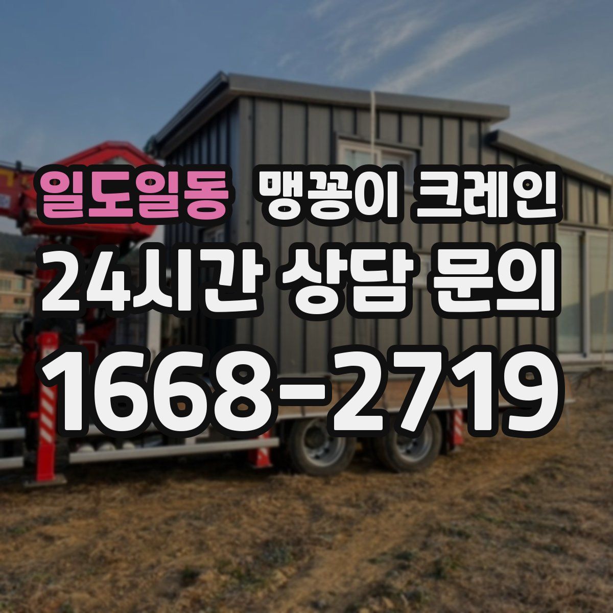 일도일동 맹꽁이 크레인