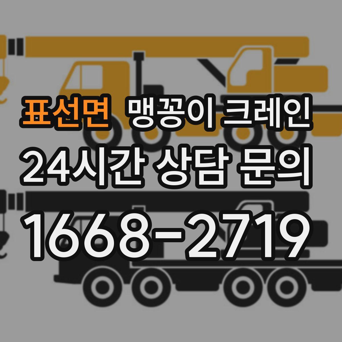 표선면 맹꽁이 크레인