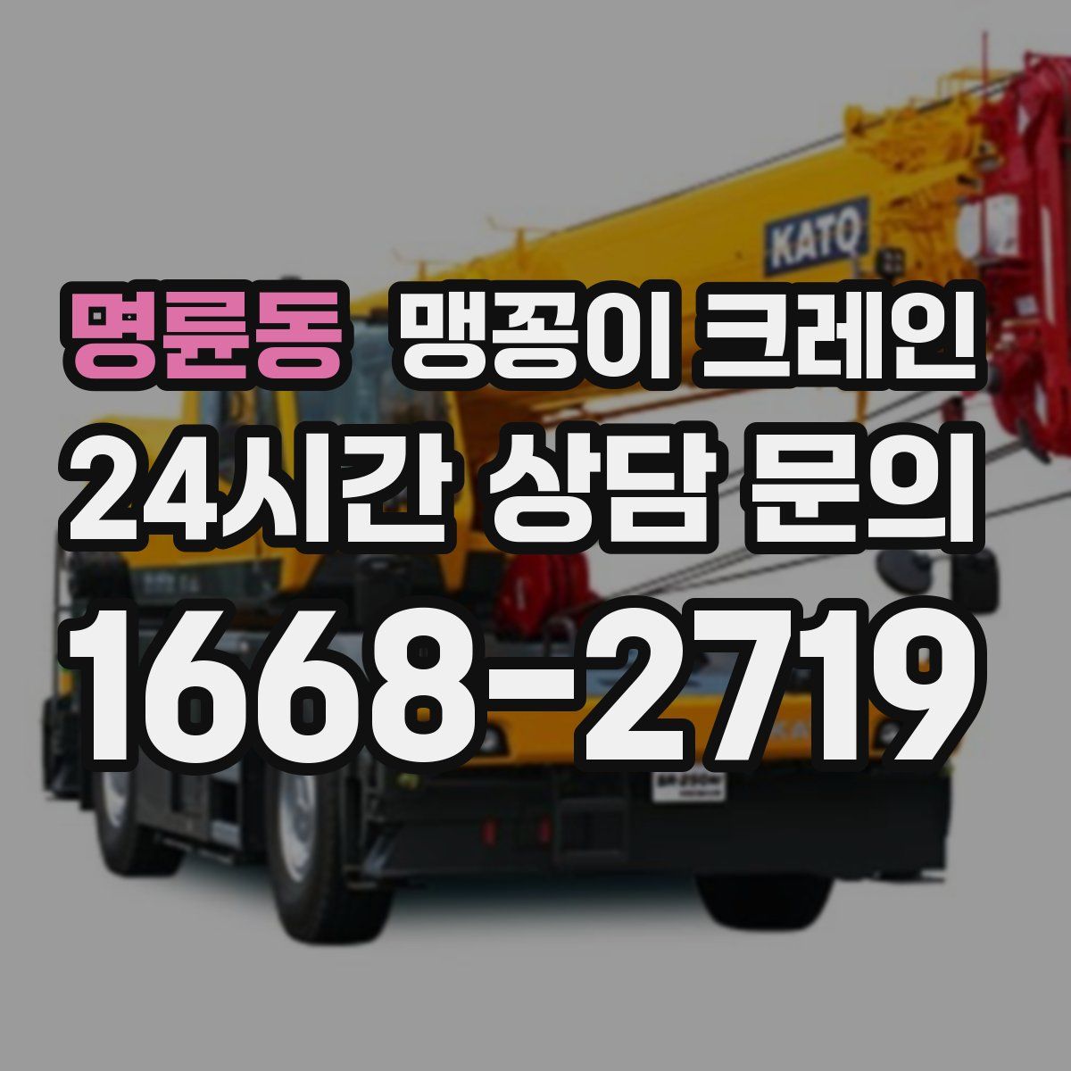 명륜동 맹꽁이 크레인