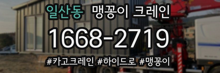 일산동 맹꽁이 크레인
