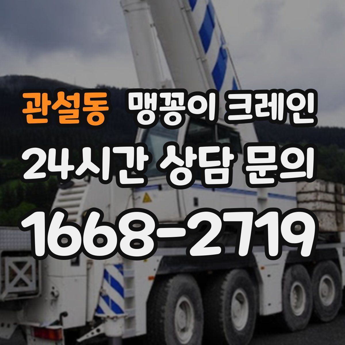 관설동 맹꽁이 크레인