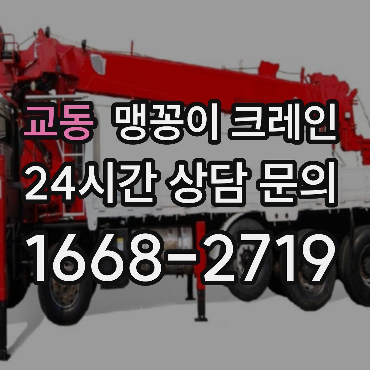 교동 맹꽁이 크레인