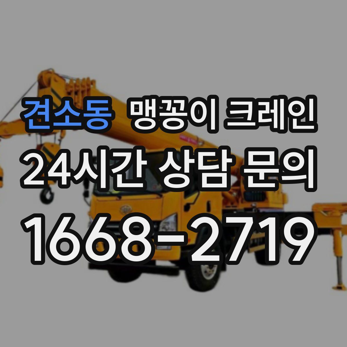 견소동 맹꽁이 크레인