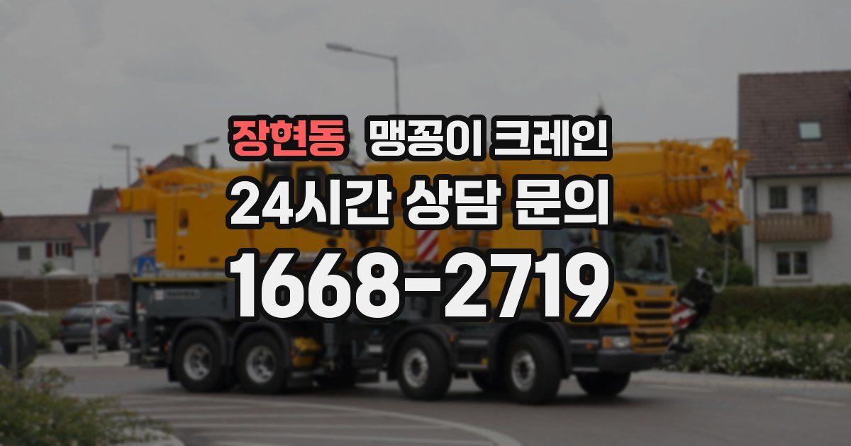 장현동 맹꽁이 크레인