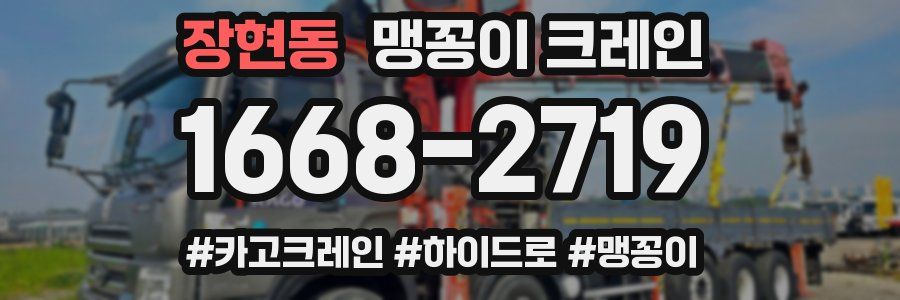 장현동 맹꽁이 크레인