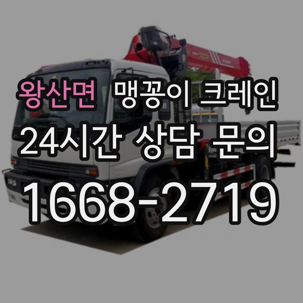 왕산면 맹꽁이 크레인