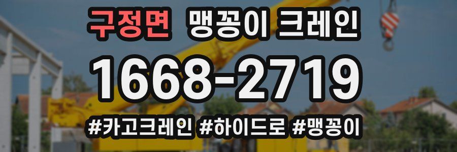 구정면 맹꽁이 크레인