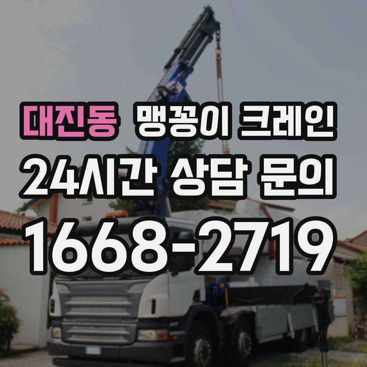 대진동 맹꽁이 크레인