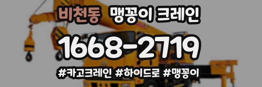 비천동 맹꽁이 크레인