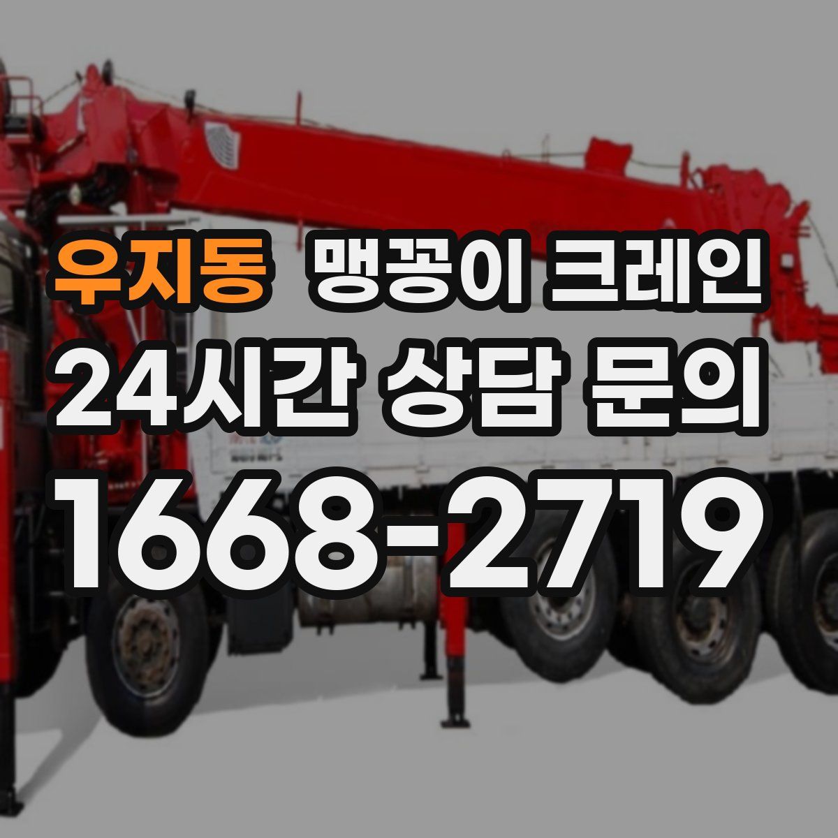 우지동 맹꽁이 크레인