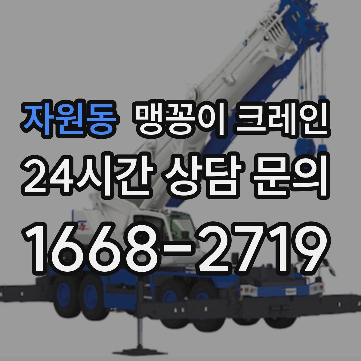 자원동 맹꽁이 크레인