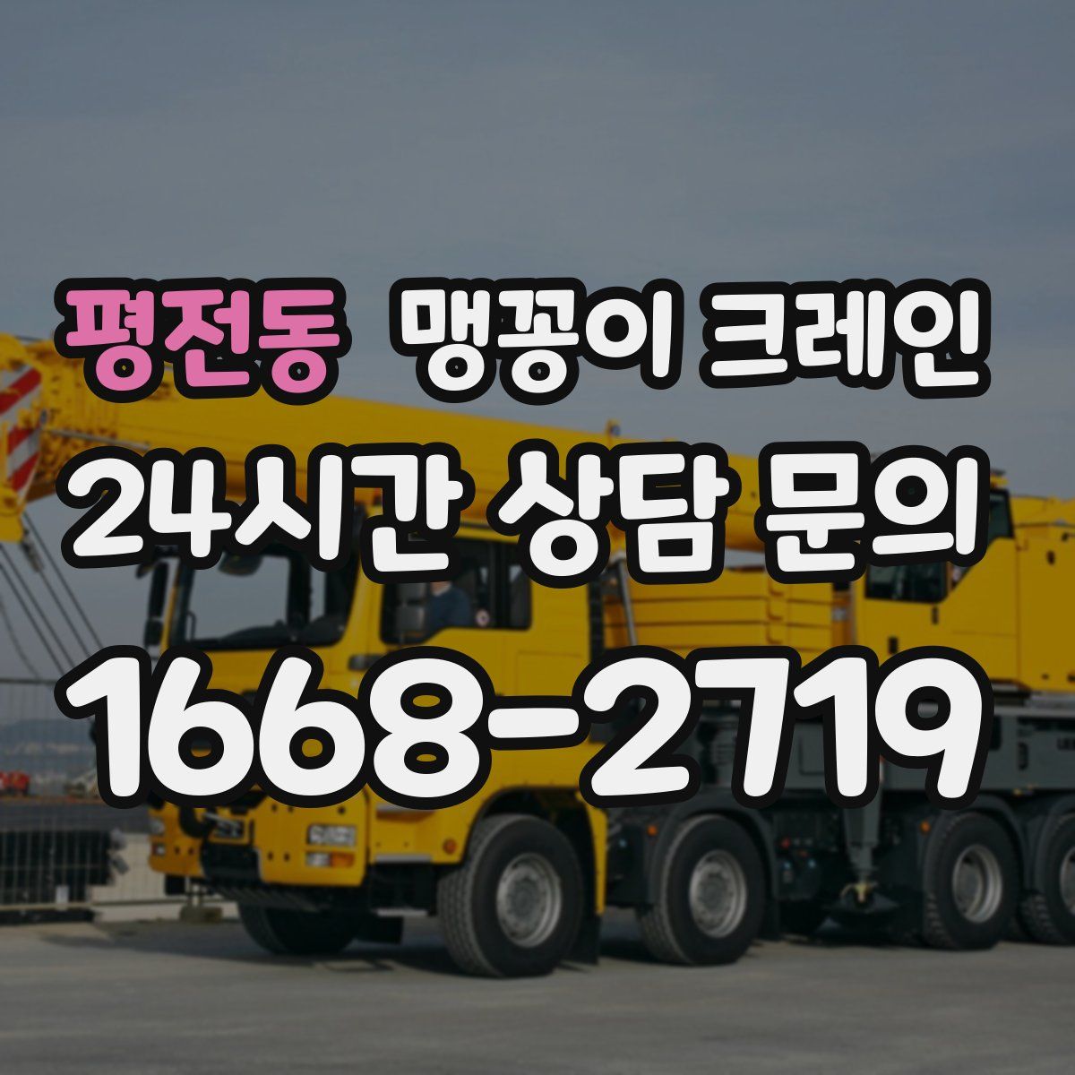 평전동 맹꽁이 크레인