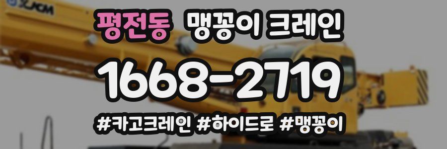 평전동 맹꽁이 크레인
