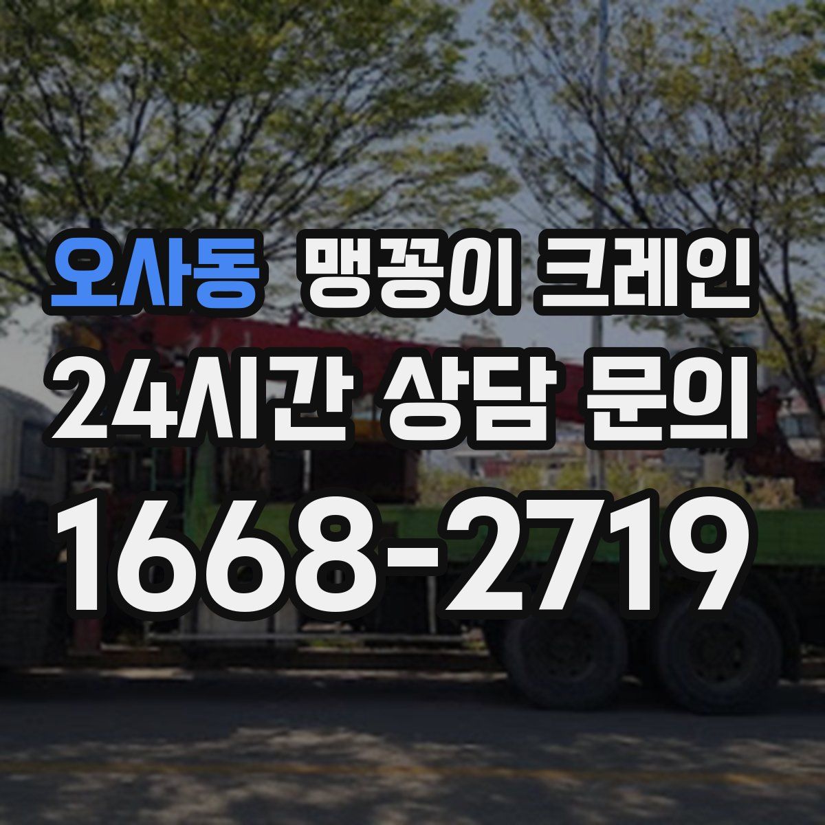 오사동 맹꽁이 크레인