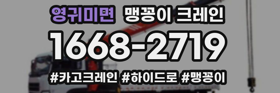 영귀미면 맹꽁이 크레인