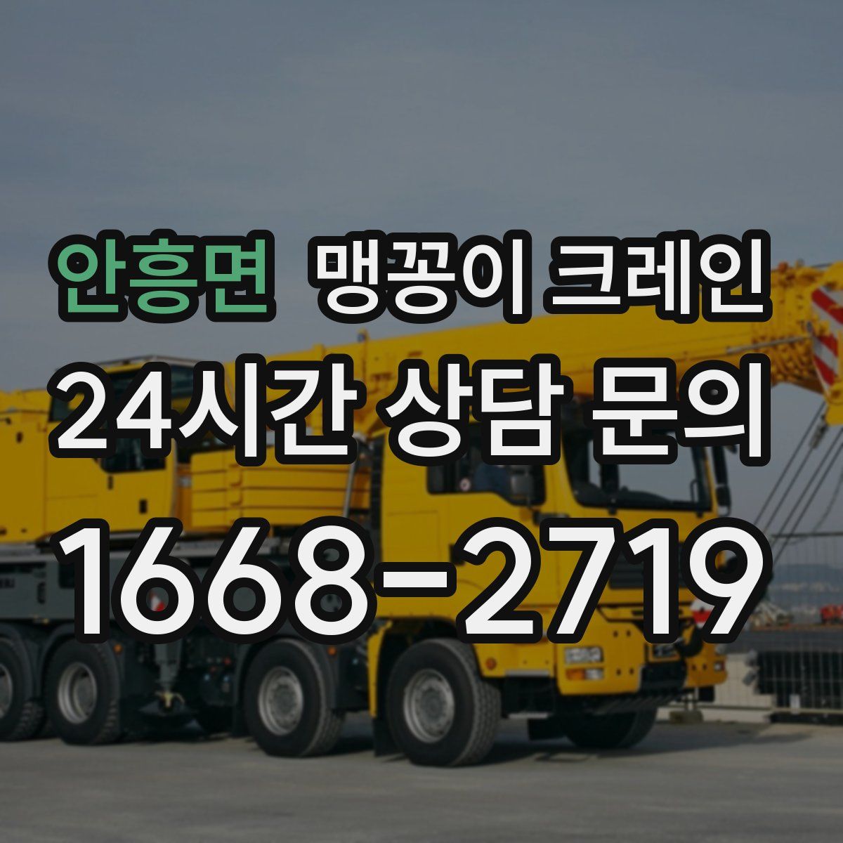 안흥면 맹꽁이 크레인