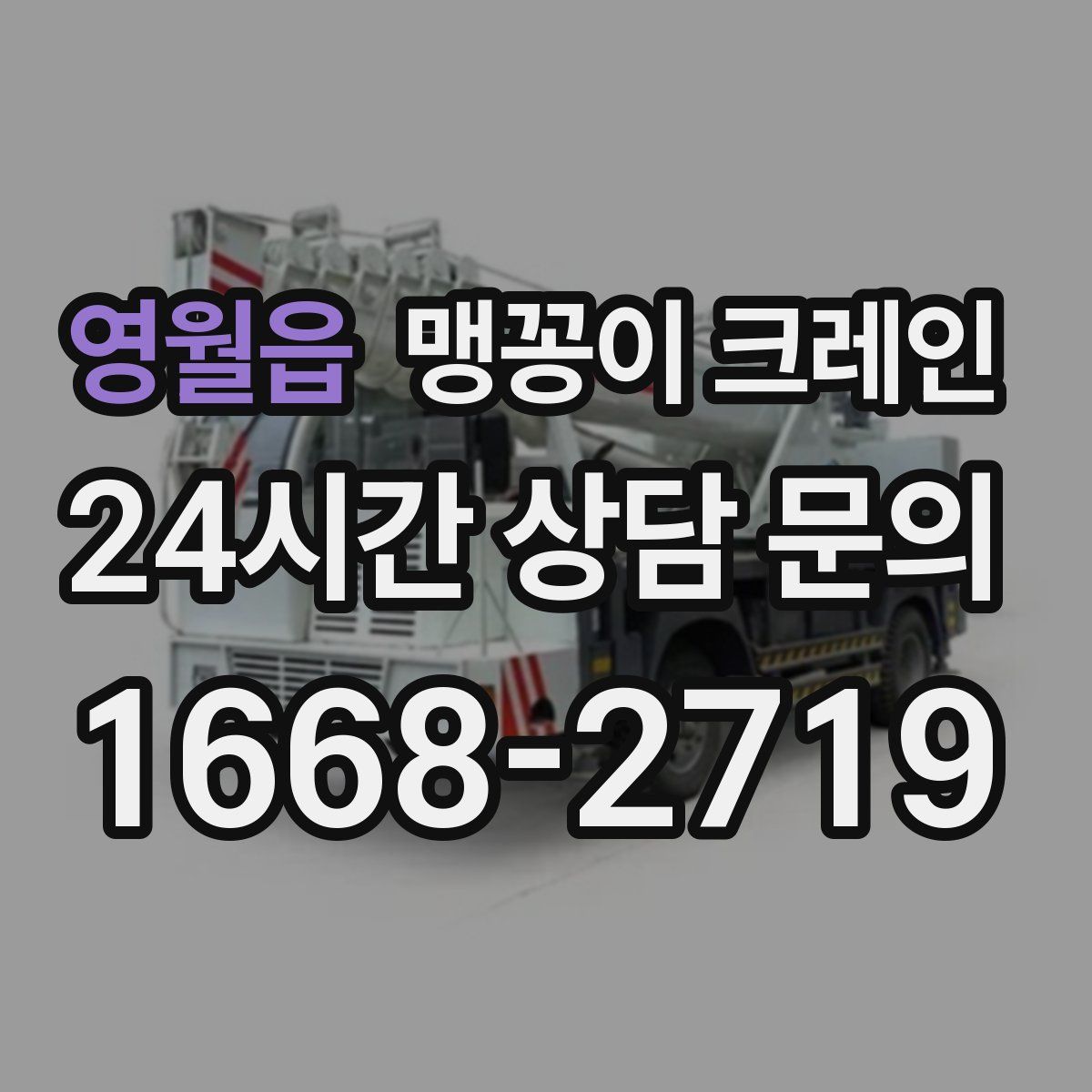 영월읍 맹꽁이 크레인