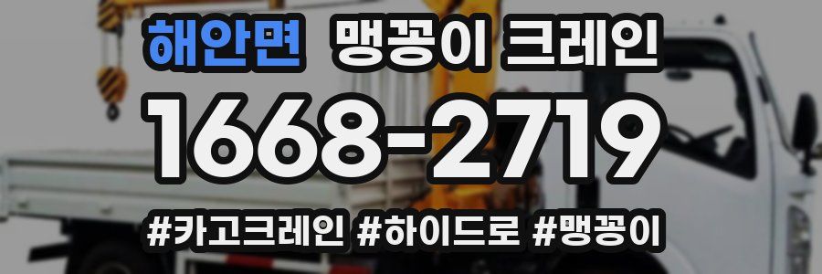해안면 맹꽁이 크레인