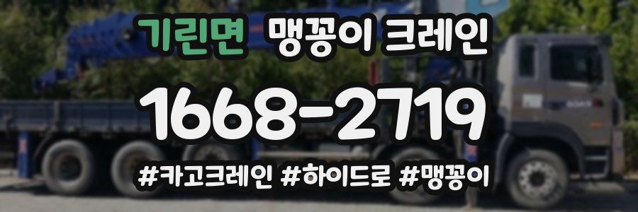 기린면 맹꽁이 크레인