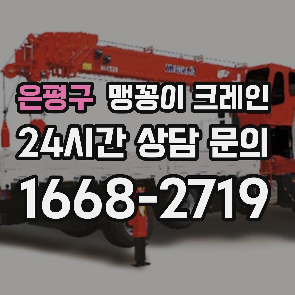 은평구 맹꽁이 크레인