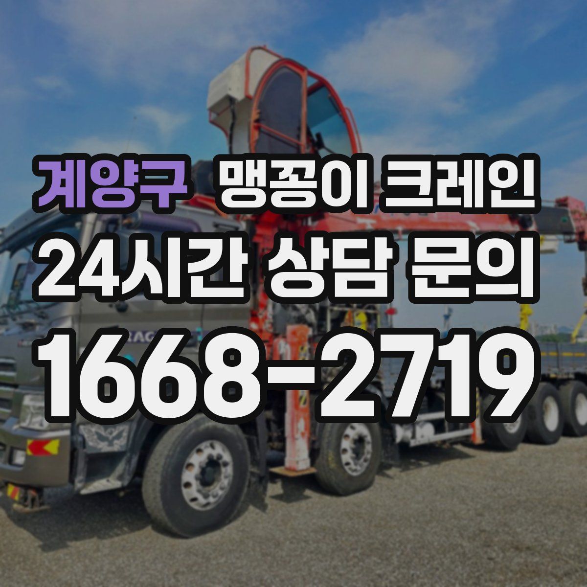 계양구 맹꽁이 크레인