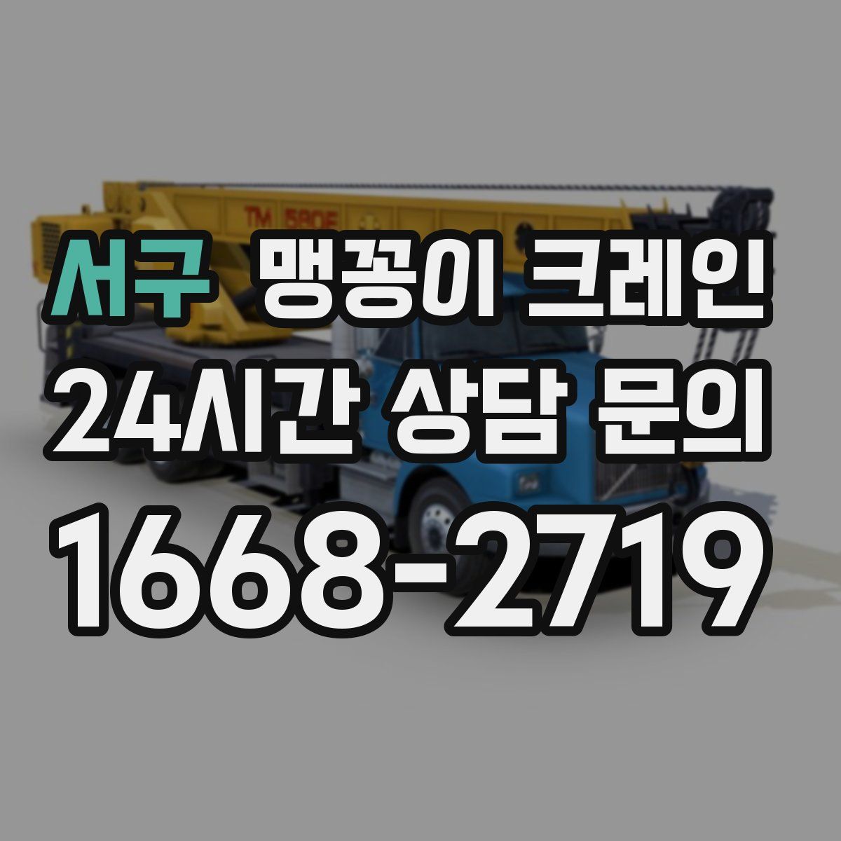 서구 맹꽁이 크레인