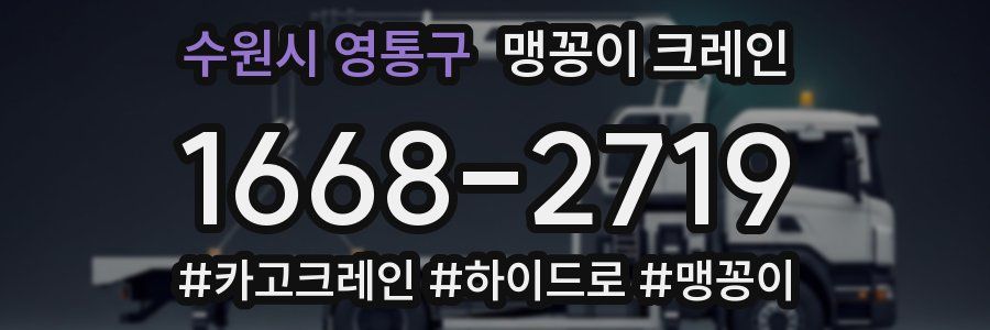 수원시 영통구 맹꽁이 크레인