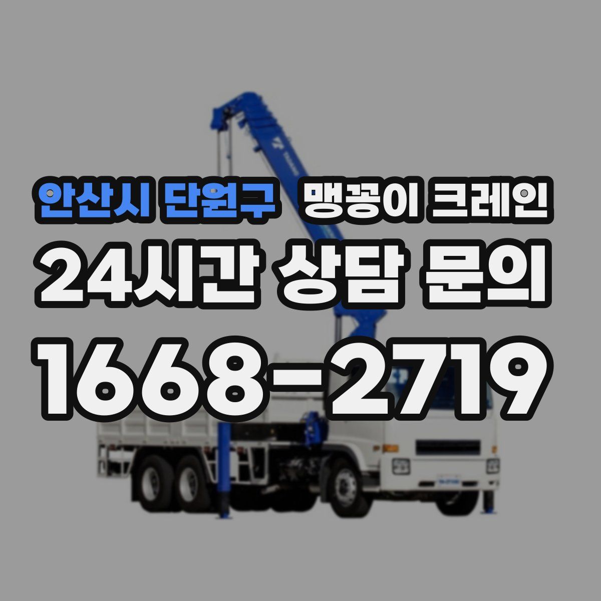 안산시 단원구 맹꽁이 크레인