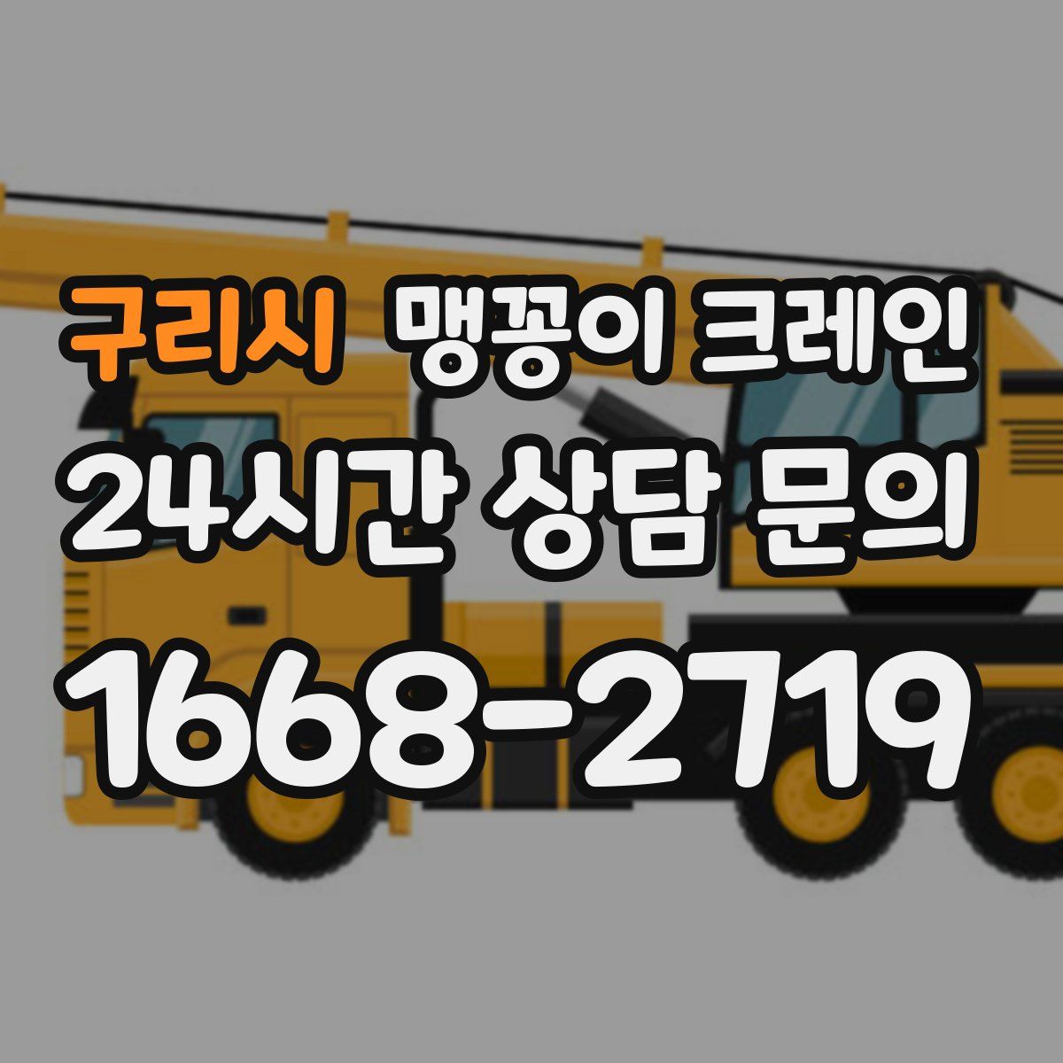 구리시 맹꽁이 크레인