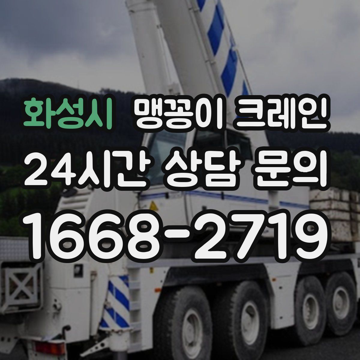화성시 맹꽁이 크레인