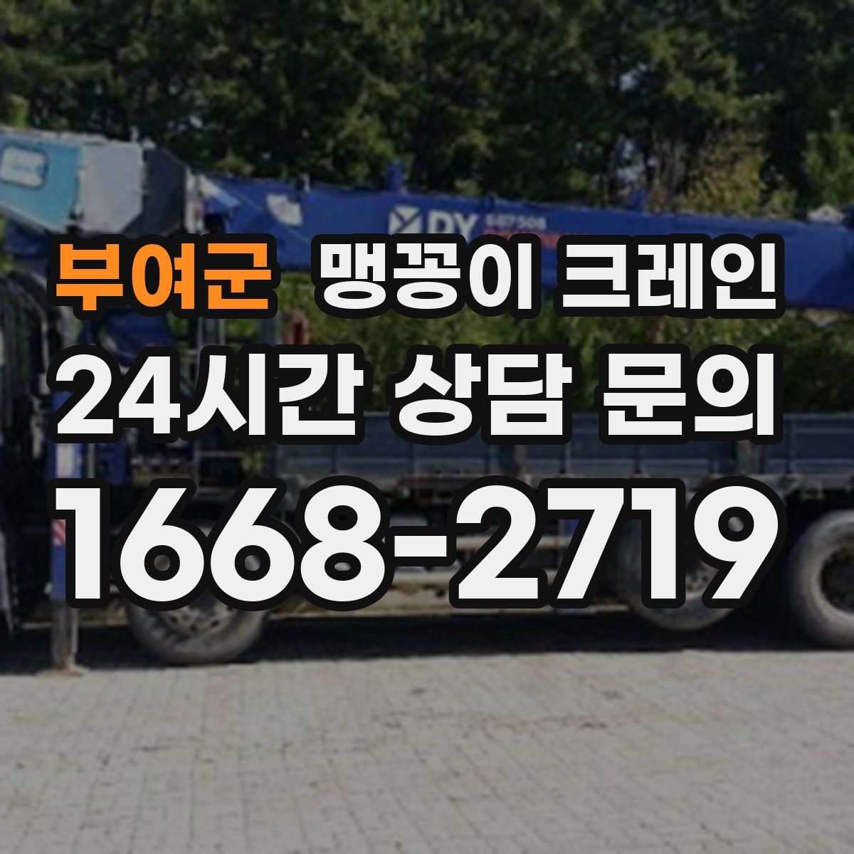 부여군 맹꽁이 크레인