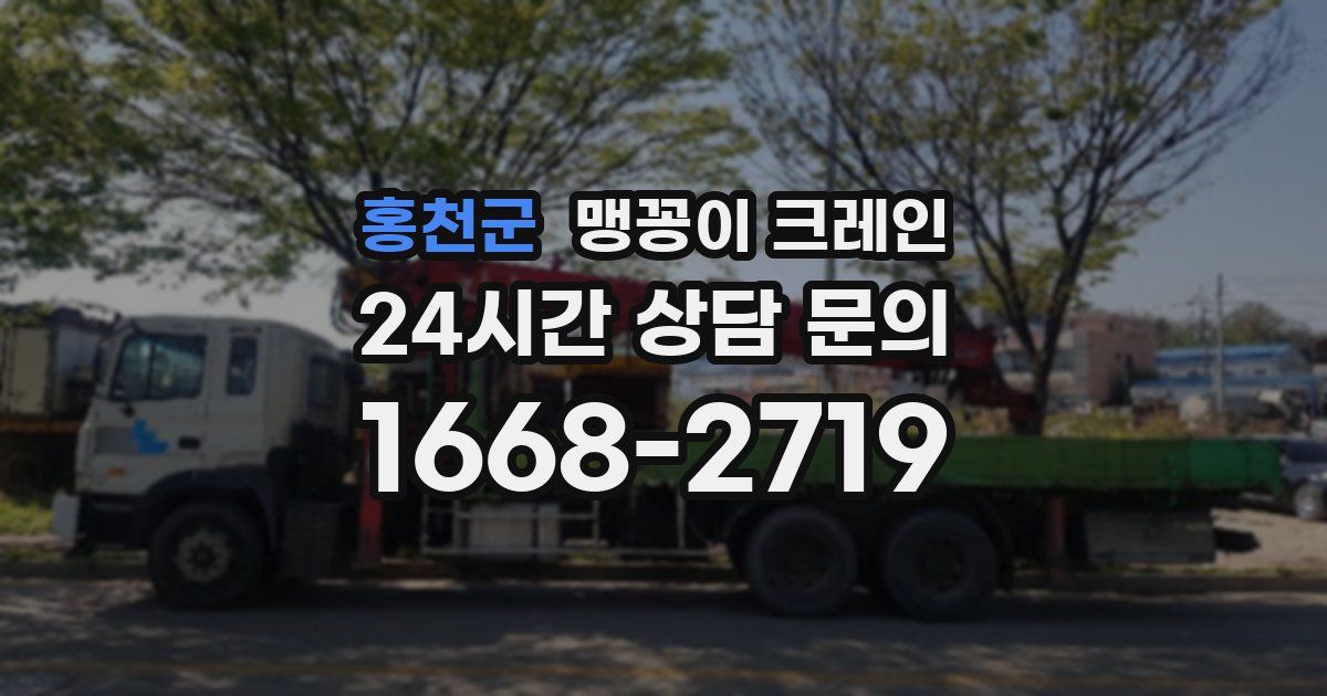 홍천군 맹꽁이 크레인