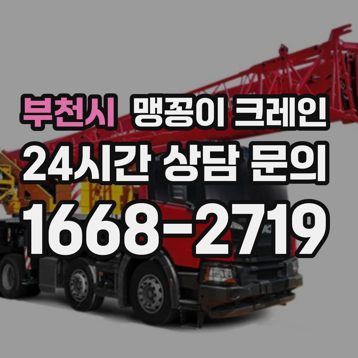 부천시 맹꽁이 크레인