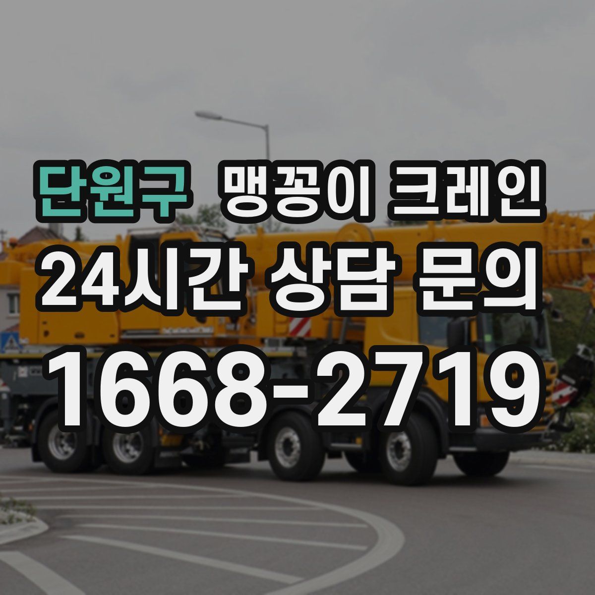 단원구 맹꽁이 크레인