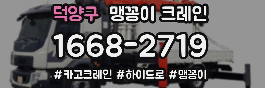 덕양구 맹꽁이 크레인