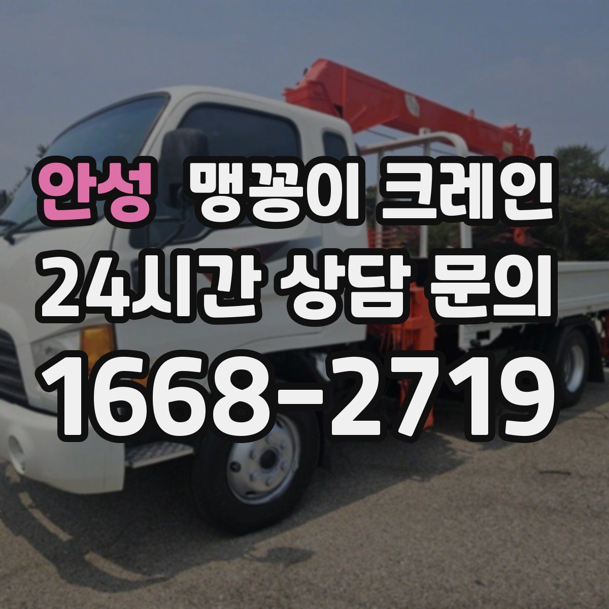 안성 맹꽁이 크레인
