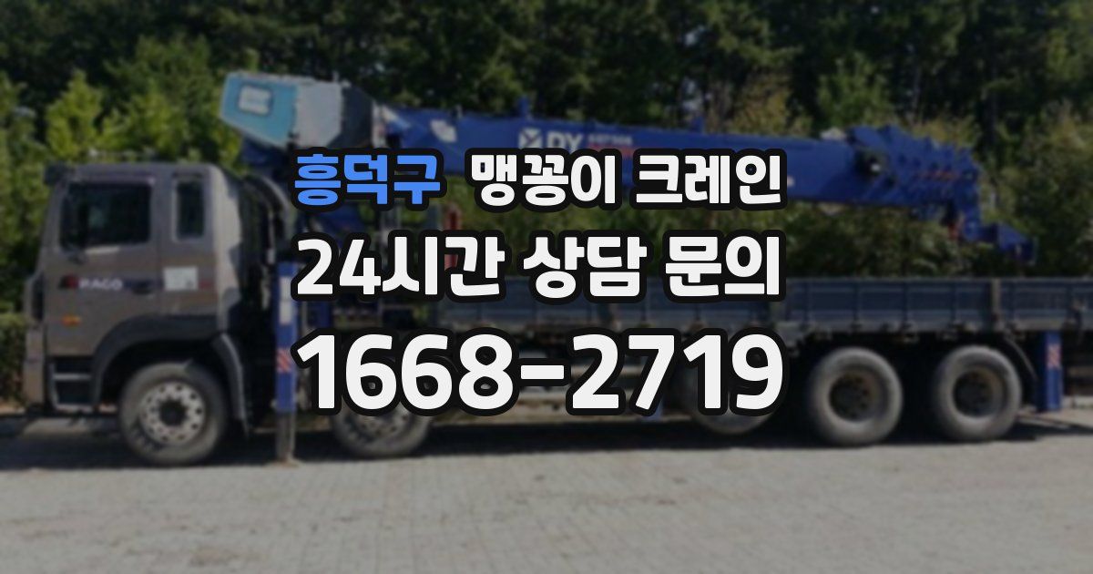 흥덕구 맹꽁이 크레인